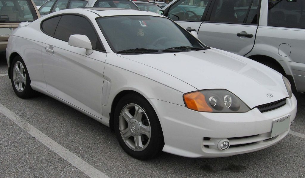 Hyundai Coupe of the 2004 model year